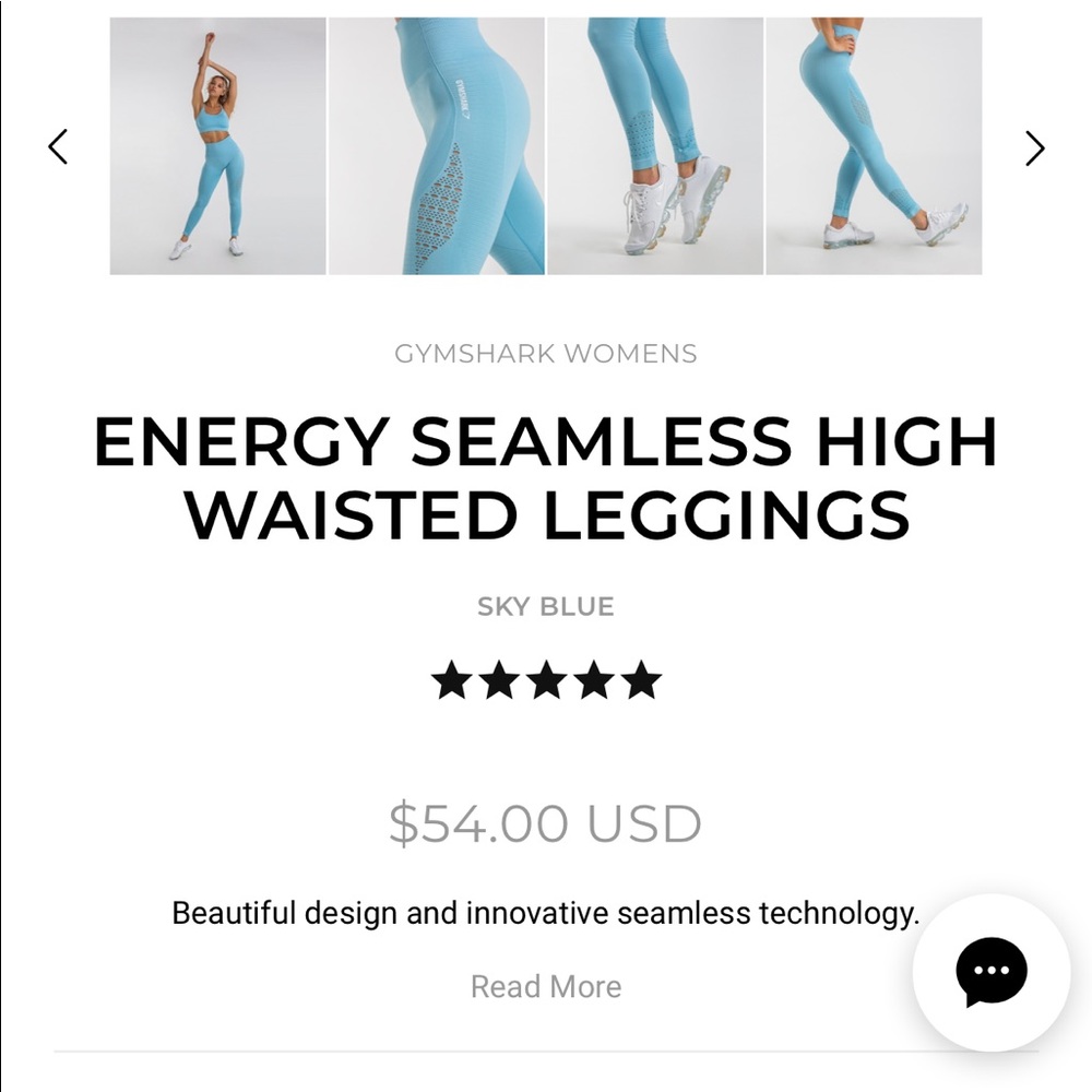 Seamless high waisted leggings